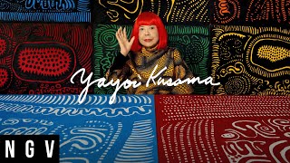 Yayoi Kusama at NGV [upl. by Elpmet]