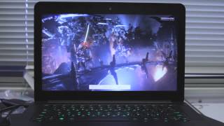 Demo Razer Blade 14inch 2013 [upl. by Ahsinyt]