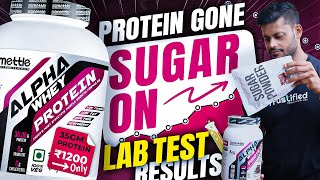 ALPHA WHEY PROTEIN LAB TEST REVIEW BY TRUSTIFIED  review wheyprotein health gym [upl. by Ytima]