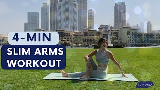 Quick amp Easy Arm Routine for Sleek Arms in Just 4 Minutes [upl. by Dymoke]