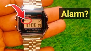 How to Set Alarm in Casio Digital Watches  Complete Guidelines  Saeedi Watch Jampur [upl. by Nipahc]