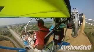 RideAlong in an Aerolite 103 Ultralight  EAA AirVenture 2014 [upl. by Angel]