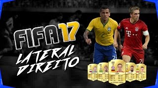 Top 20  Melhores laterais direito FIFA 17 [upl. by Eerihs]