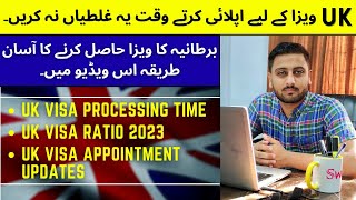 UK Tourist Visa From Pakistan 2023  Be Aware Before Applying UK Visa How to Get UK Visa in 2023 [upl. by Haggi]