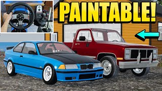 House amp Garage Are Now PAINTABLE  Mon Bazou W Logitech G27  Wheel Cam 33 [upl. by Enitram605]