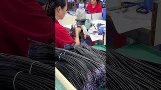 Twocore sheathed cable tail end stripping process [upl. by Coad]