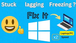 How to fix laggingstuckfreezing in Windows 10 Quick tutorial [upl. by Ladnar397]