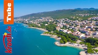 Crikvenica  der beliebte Badeort in der Kvarner Bucht Kroatien [upl. by Kieran]