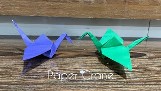 How To Make  Origami Crane [upl. by Omor]