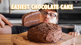 The Easiest Chocolate Cake Of All Time [upl. by Colb]