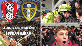 Rotherham vs Leeds VLOG ITS ALL KICKING OFF [upl. by Eiznekam]