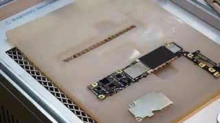 iFixThispl metal shield remove from iPhone6 [upl. by Filia]