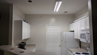 Replacing two 4 foot florescent bulbs with LED tubes [upl. by Cyrilla]