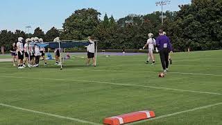 Furman Paladins Football Practice football furman furmanjoust furmanpaladins socon [upl. by Xymenes275]