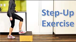 Step Up Exercise  Osteoarthritis Physiotherapy [upl. by Dawna]