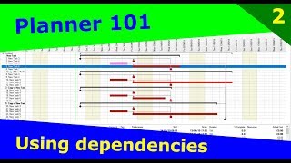 Planner 101  Using Dependencies to set the order things happen in [upl. by Henriha611]