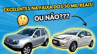 CARROS BONS e BARATOS DE MANTER ATÉ 50 MIL REAIS [upl. by Goldina803]