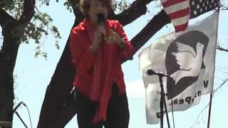 Dr Helen Caldicott speaks out at Occupy Hanford April 15 2012 [upl. by Ayitahs]