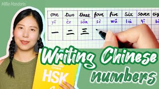 NUMBERS⎮Write and Read Basic Chinese Characters⎮Handwriting⎮HSK⎮Learn Chinese Language for Beginners [upl. by Marelya]