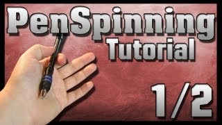 Pen Spinning Tutorial 12 German für Rechtshänder Anfänger [upl. by Russi]