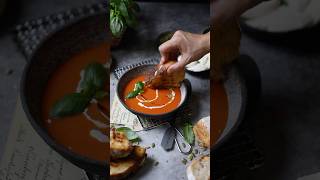 Roasted Pepper and Tomato Soup😋 food [upl. by Patrizio]