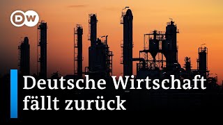 Düstere Wirtschaftsprognose für Deutschland  DW Nachrichten [upl. by Iharas]