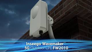 Inseego Wavemaker™ 5G outdoor CPE FW2010 [upl. by Dnaletak]