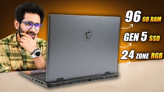 MSI Sword 16 HX Gaming Laptop  It is Confusing😕 [upl. by Nilknarf]