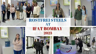 Explore Rostfrei Steels Pvt Ltds cuttingedge storage solutions at IFAT Bombay 2023 [upl. by Bernadina53]