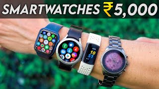 Top 5 Best Smartwatches under 5000 in 2024  Best Smartwatch under 5000 in 2024 [upl. by Turne]