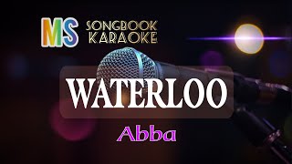 WATERLOO ABBA KARAOKE [upl. by Kasevich]