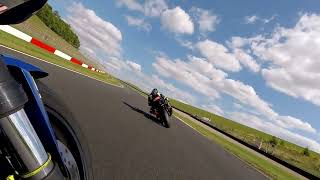 Donington Park 16th August 2024 Advanced Session 6 side cam [upl. by Ecinhoj]