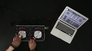 Pioneer DDJWEGO DJ Controller with djay Pro by Algoriddim  Scratch Session [upl. by Parthen539]