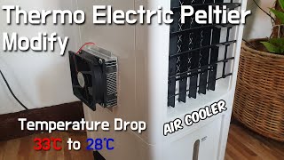 Air Cooler Modify  Thermo Electric Peltier Cooler [upl. by Angelle]