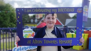 amazing day out at Alton Towers Theme park hardly any queues [upl. by Willi]