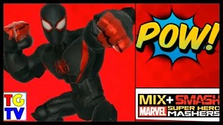 Marvel Super Hero Mashers Ultimate Spiderman Battles Edited  Mix  Smash [upl. by Livesay]