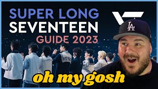 SUPER LONG SEVENTEEN GUIDE 2023 Performance Team REACTION [upl. by Aliza]