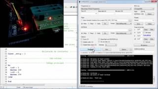 Programming AVR microcontroller with PICkit 2 [upl. by Arbed]