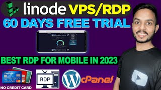 How to Create linode Free Trial Account 100 No Credit Card Linode RDP VPS  USE RDP in Android [upl. by Clein887]