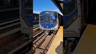 Lefferts Boulevard Bound R211A A train entering and leaving 80th Street [upl. by Ainat574]