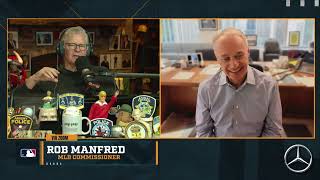 Rob Manfred on the Dan Patrick Show Full Interview  102324 [upl. by Clayborne]