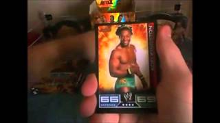 WWE Slam Attax Hunt For The Collection Part 1 OPENING 25 PACKS [upl. by Haase]