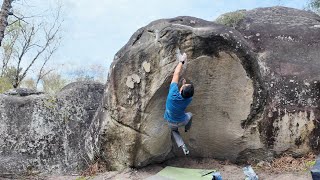 Fontainebleau Bouldering Concept 7a [upl. by Nylrad464]