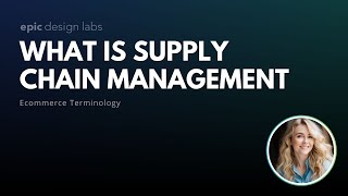 What is Supply Chain Management in Ecommerce [upl. by Namwen]