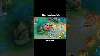 Stun Chou Freestyle 🥷 mobilelegends chou mlbb [upl. by Cobbie264]