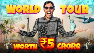 World Tour Worth 5 Crore Rupees  Our New Studio Tour🔥 [upl. by Dragon]