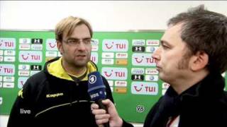 Hannover  BVB  Jürgen Klopp  Zeigler klären nach dem 04 schonungslos auf [upl. by Aara]