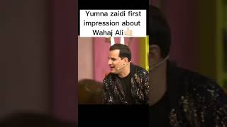 Yumna Zaidi amp wahaj Ali interview showshort [upl. by Imot]