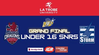 Under 16 Seniors  2024 La Trobe University BJFL Grand Final [upl. by Audris]