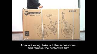 HIMO ZB20 MAX Unpacking and Assembly Video [upl. by Cuyler]